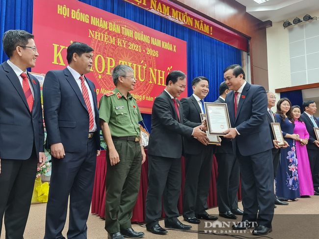 Ông Phan Việt Cường tái cử Chủ tịch HĐND tỉnh Quảng Nam khóa X - Ảnh 2.