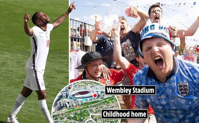 Sterling: Từ “mảnh vườn” ước mơ tới người hùng ở sân khấu “tuổi thơ” Wembley - Ảnh 2.