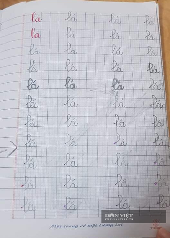 Bị mẹ giao tập viết chữ “Lá”, cậu bé láu cá xử lý thế nào mà khiến ai nấy phải &quot;bái phục sư phụ&quot;? - Ảnh 3.