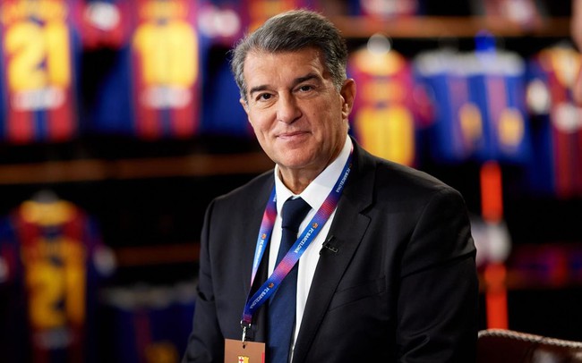 Chủ tịch Barcelona, Joan Laporta.