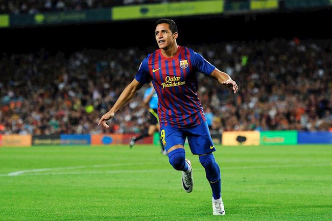 Sanchez từng bùng nổ ở Barcelona.