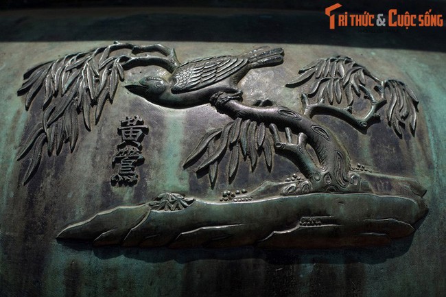 Điểm danh 9 loài chim được khắc trên Cửu Đỉnh nhà Nguyễn - Ảnh 6.