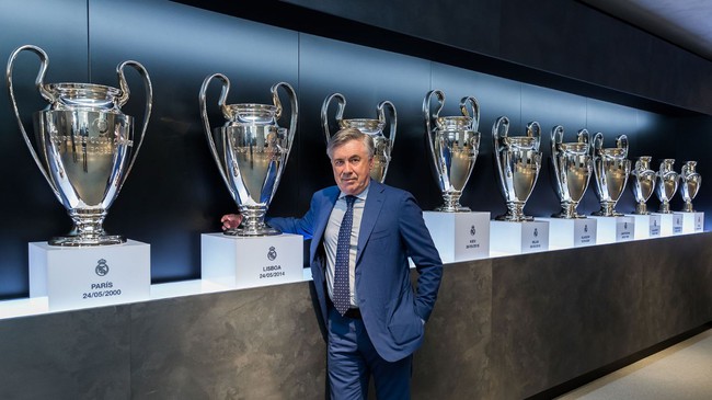 Ancelotti là tân HLV của Real Madrid.