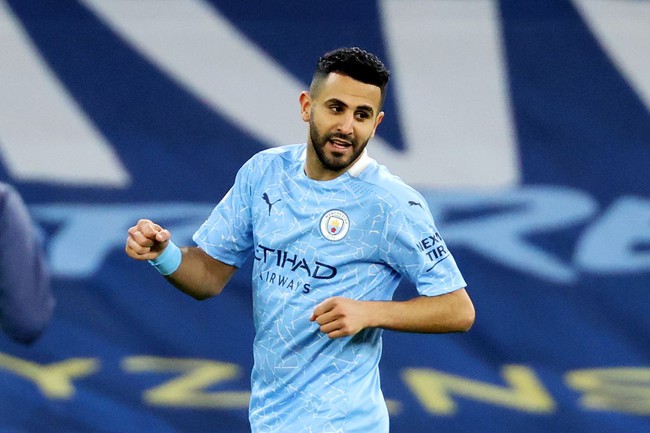 Mahrez là quân bài chiến lược của Pep.