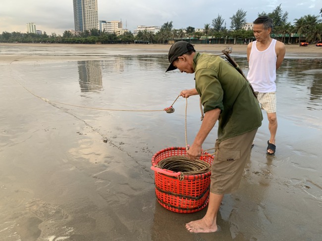 Nghệ An: Kéo lưới rồng, ngư dân Cửa Lò thu tiền triệu mỗi ngày   - Ảnh 3.