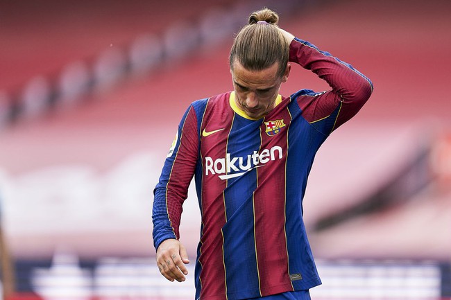 Griezmann chưa thành công ở Barcelona.