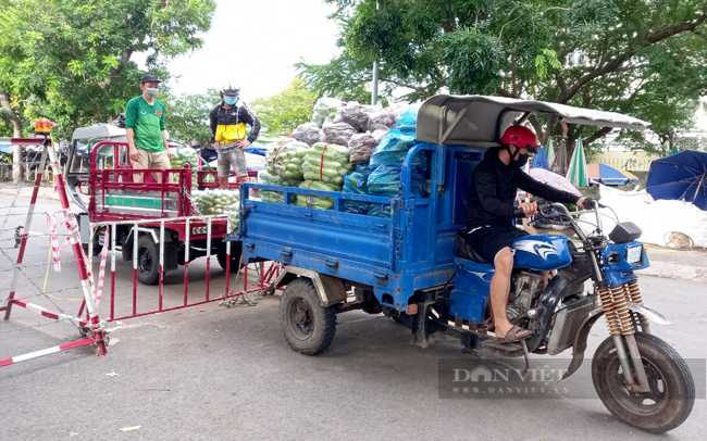 Trung chuyển rau của