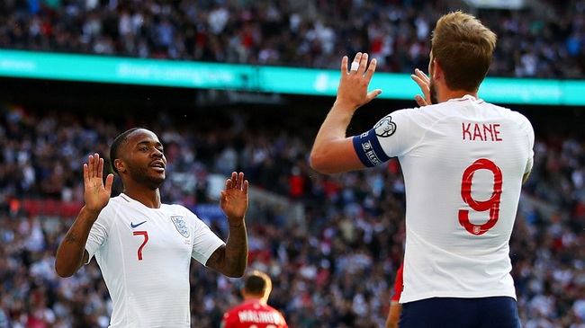 Kane và Sterling sáng cửa đoạt Vua phá lưới EURO 2020.