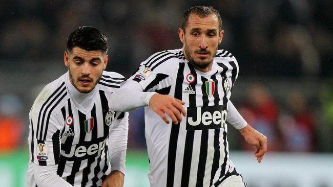 Chiellini quá hiểu Morata.