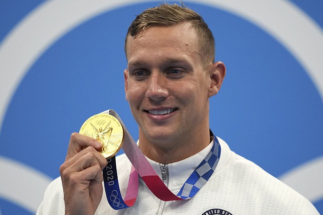 Nam thần Caeleb Dressel giành HCV thứ 5 ở Olympic 2020 - Ảnh 2.