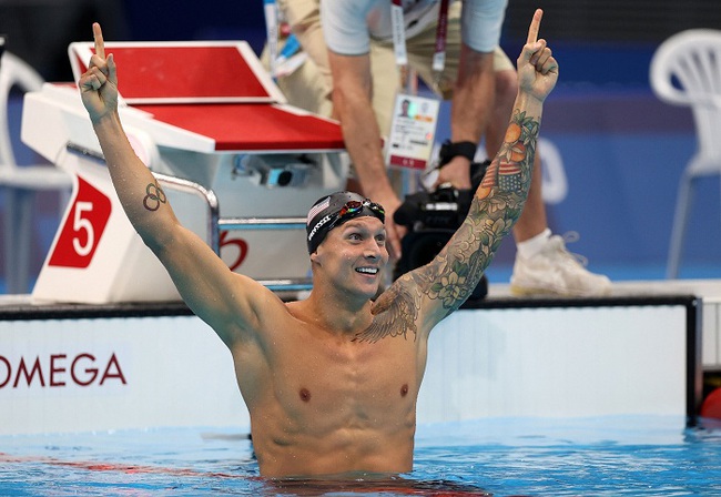 Nam thần Caeleb Dressel giành HCV thứ 5 ở Olympic 2020 - Ảnh 3.