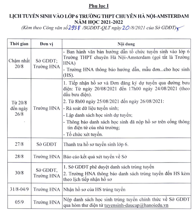 Chính thức &quot;chốt&quot; phương án tuyển sinh lớp 6 trường Hà Nội-Amsterdam: Nhiều phụ huynh bật khóc cùng con - Ảnh 7.