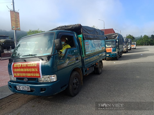 Người dân vùng biên giới Tây Giang băng rừng, vượt suối gửi hàng chục tấn rau củ quả đến người dân Đà Nẵng - Ảnh 5.