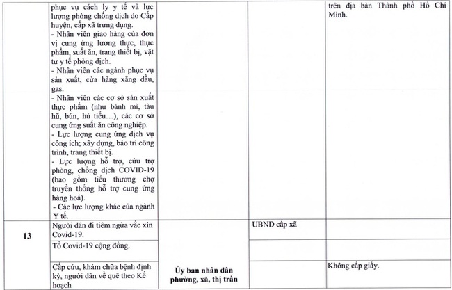 TP.HCM: Những ai không cần giấy đi đường khi đi qua các chốt kiểm soát Covid-19? - Ảnh 6.