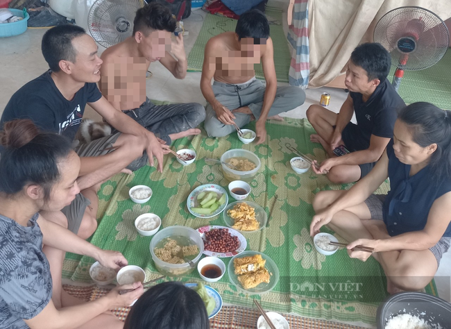 Cuộc sống nữ công nhân mang thai hơn 7 tháng &quot;mắc kẹt&quot; tại công trình ở Hà Nội những ngày giãn cách xã hội - Ảnh 2.