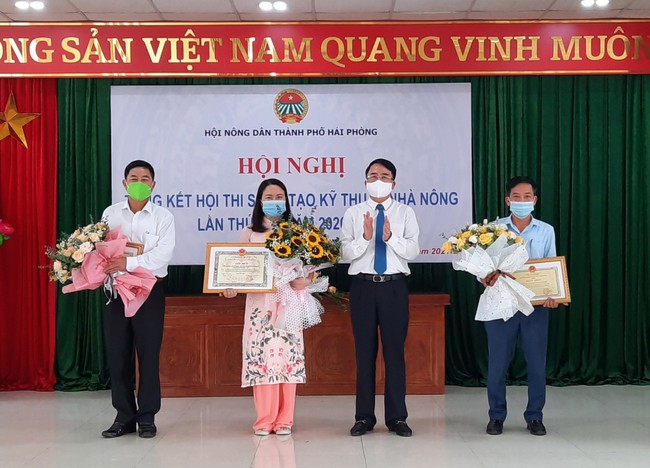 Hội Nông dân Hải Phòng: Trao giải Hội thi Sáng tạo kỹ thuật nhà nông lần 3 - Ảnh 1.