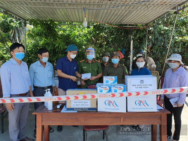 Quảng Nam: Hội Nông dân thị xã Điện Bàn chia sẻ yêu thương, chung tay phòng chống dịch Covid 19 - Ảnh 1.