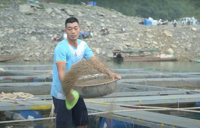 Bí quyết “sống khỏe” với nghề nuôi cá trên hồ  Na Hang - Ảnh 1.