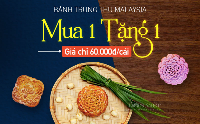 Trên tmột số rang thương mại điện tử, còn áp dụng chính sách giảm giá bánh Trung Thu mua 1 tặng 1. Ảnh: Chụp màn hình