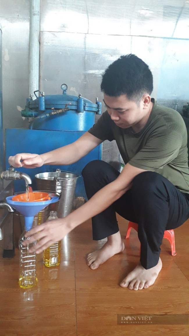Thái Nguyên: Chàng thanh niên trẻ khởi nghiệp với mô hình ép dầu thực vật - Ảnh 6.