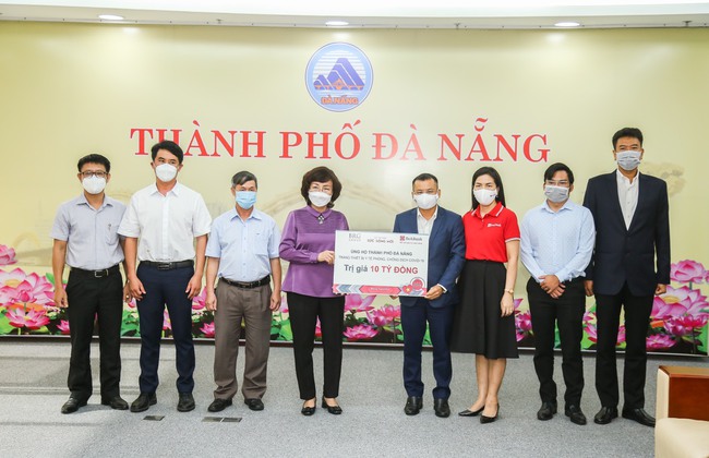 Tập đoàn BRG và Ngân hàng SeABank hỗ trợ Đà Nẵng10 tỷ đồng phòng, chống dịch Covid-19 - Ảnh 1.