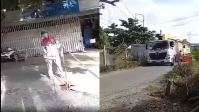 Làm rõ vụ việc Trưởng phòng Cảnh sát giao thông tỉnh Trà Vinh thuê xe chở cây vú sữa &quot;khủng&quot; trong thời gian giãn cách - Ảnh 1.