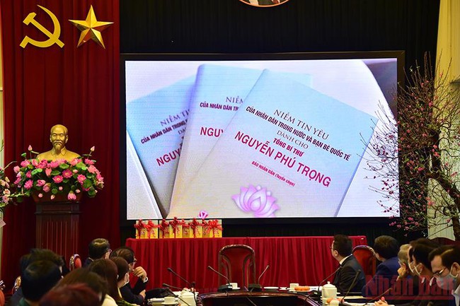 Niềm tin yêu của nhân dân và bạn bè quốc tế dành cho Tổng Bí thư Nguyễn Phú Trọng - Ảnh 3.