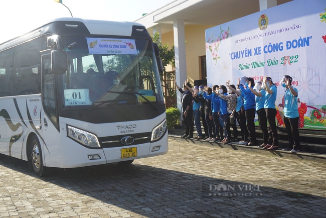 Đà Nẵng: Đưa 2.000 công nhân khó khăn về quê đón Tết miễn phí - Ảnh 9.