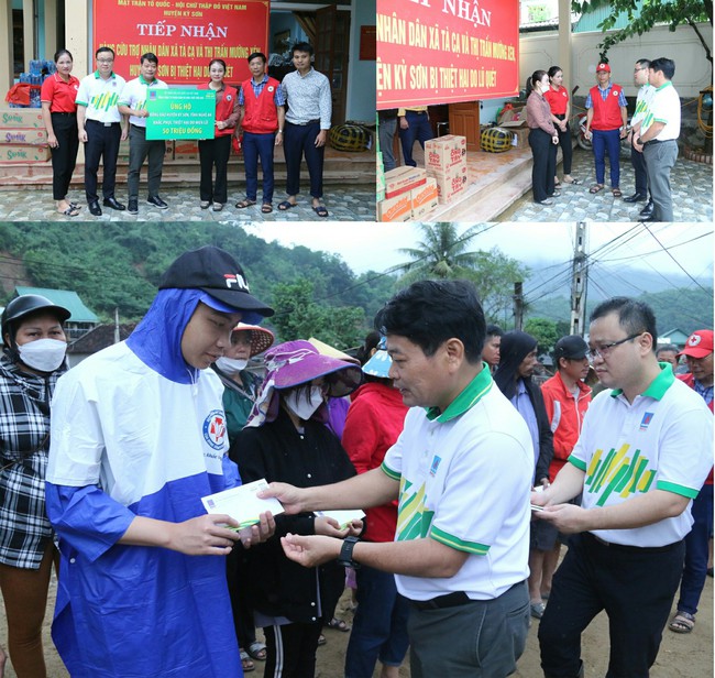 PVFCCo kịp thời hỗ trợ đồng bào vùng lũ Kỳ Sơn, Nghệ An - Ảnh 4.
