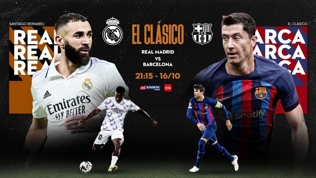 Xem trực tiếp Real Madrid và Barcelona (21h15) trên kênh nào? - Ảnh 1.