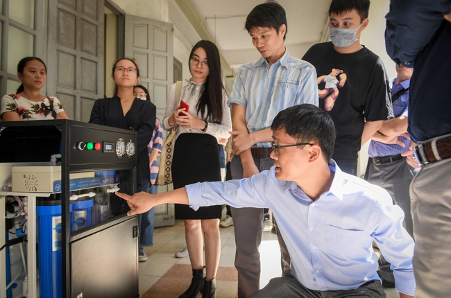 Sản phẩm đầu tiên ứng dụng công nghệ lọc nước siêu tinh khiết CDI được sáng chế bởi người Việt - Ảnh 1.