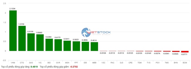 Sau phiên hồi phục ấn tượng hôm qua, nhà đầu tư lại… xả hàng, VN-Index “bốc hơi” gần 30 điểm - Ảnh 3.