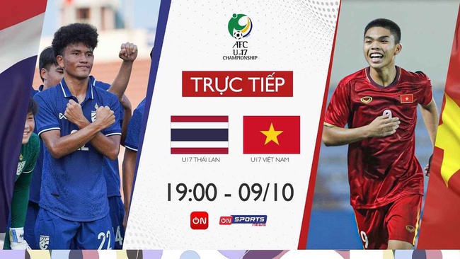 Link xem trực tiếp U17 Việt Nam vs U17 Thái Lan - Ảnh 1.