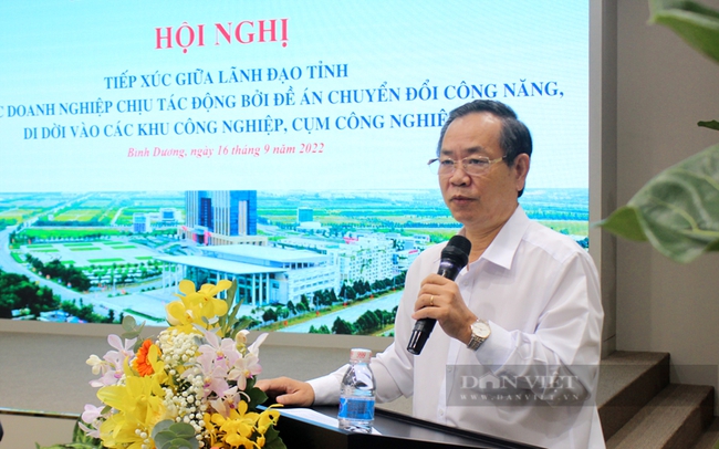 Ông Nguyễn Văn Dành - Phó Chủ tịch UBND tỉnh mong các doanh nghiệp ủng hộ chủ trương lớn của Bình Dương. Ảnh: Nguyên Vỹ