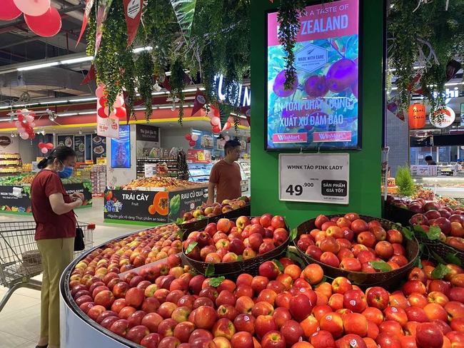 Sản phẩm Táo New Zealand chiếm 50_ thị phần táo tại hệ thống siêu thị