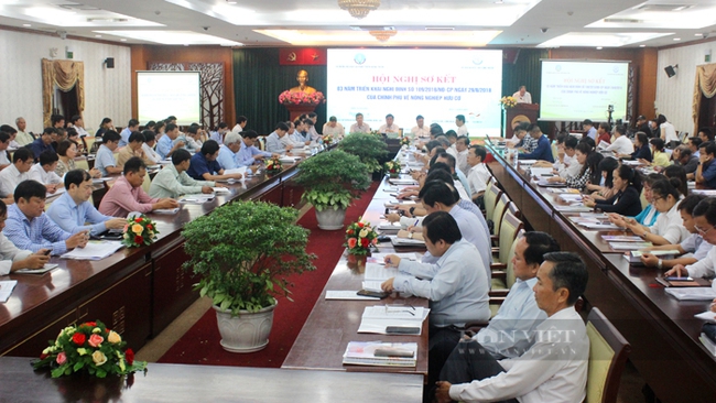 Hội nghị sơ kết 3 năm triển khai Nghị định số 109/2018/NĐ-CP ngày 29/8/2018 về Nông nghiệp hữu cơ do Bộ NNPTNT tổ chức tại TP.HCM ngày 21/11. Ảnh: Trần Khánh