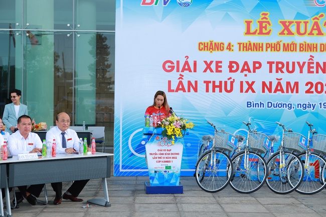 Hàng trăm tay đua tranh tài chặng cuối mùa giải xe đạp Truyền hình Bình Dương lần thứ IX Cúp Number 1  - Ảnh 5.