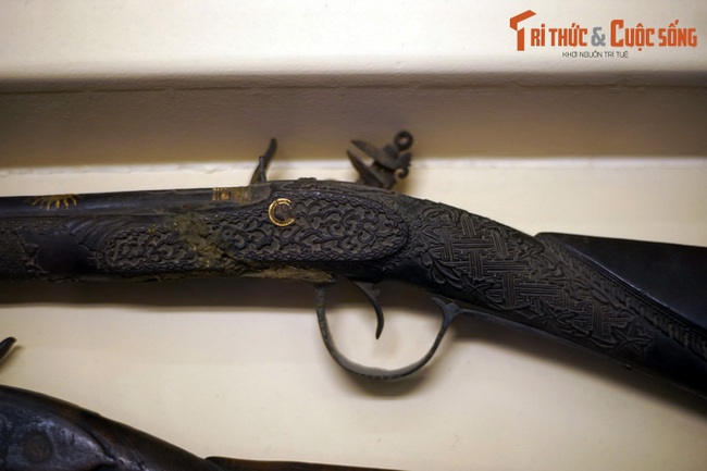 Soi chi tiết hai khẩu súng săn của vua Minh Mạng và Tự Đức - Ảnh 3.