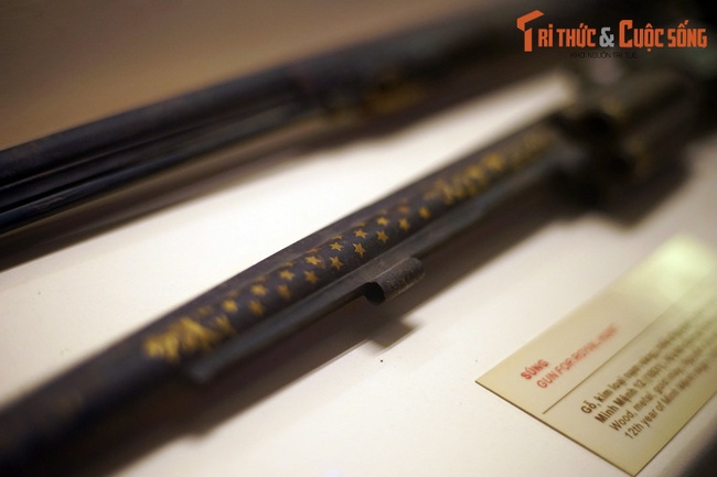 Soi chi tiết hai khẩu súng săn của vua Minh Mạng và Tự Đức - Ảnh 13.