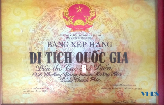 Một xã ở Thanh Hóa có 2 đền thờ 2 người họ Cao, một người chế nỏ thần, người kia thời đánh giặc Pháp - Ảnh 11.