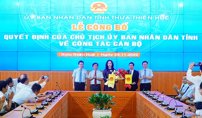 TT-Huế: Bổ nhiệm Phó Giám đốc Sở KHĐT và Phó trưởng Ban Dân tộc - Ảnh 1.