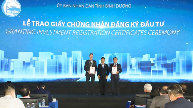 Tập đoàn Lego đã được tỉnh Bình Dương cấp giấy chứng nhận đăng ký đầu tư vào tháng 3/2022, đánh dấu sự hiện diện chính thức của Tập đoàn Lego tại Việt Nam. Ảnh: T.L