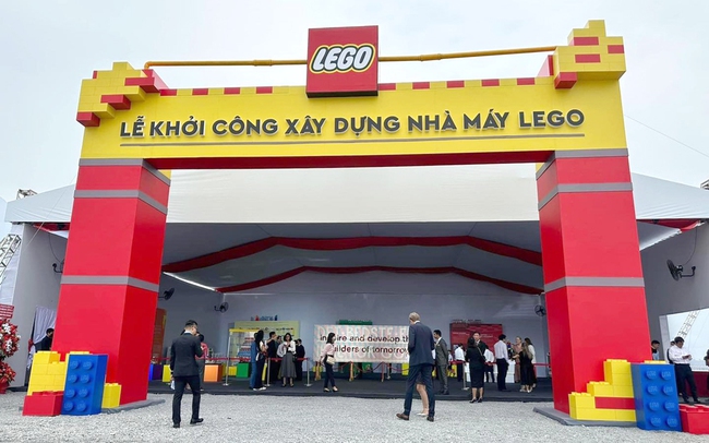 Nhà máy thứ 6 của Tập đoàn Lego (Đan Mạch) đặt tại Khu công nghiệp VSIP 3, TX.Tân Uyên (Bình Dương). Ảnh: T.L