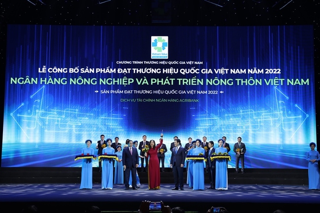 Agribank tự hào Thương hiệu Quốc gia Việt Nam năm 2022 - Ảnh 1.