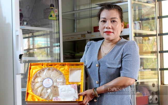 Bà Tăng Thị Hằng, thành viên Chi Hội Nông dân tỷ phú Bình Dương được Trung ương Hội Nông dân Việt Nam bình chọn là Nông dân Việt Nam xuất sắc Việt Nam năm 2022. Ảnh: Nguyên Vỹ