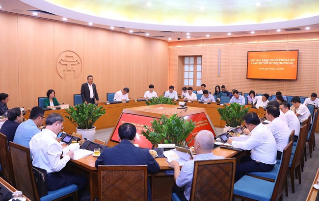 Chủ tịch Hà Nội: Giải quyết triệt để những vướng mắc liên quan đến khu đô thị Thanh Hà Cienco 5 - Ảnh 1.
