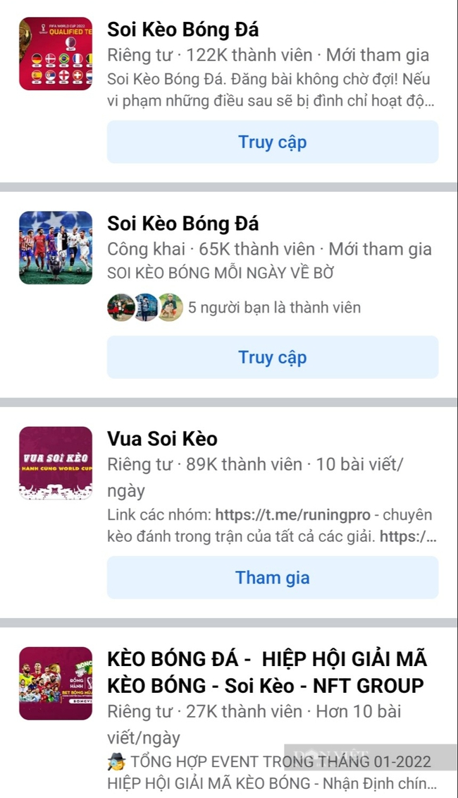 &quot;Bẫy&quot; cá độ bóng đá online &quot;hút máu&quot; người chơi mùa World Cup - Ảnh 1.