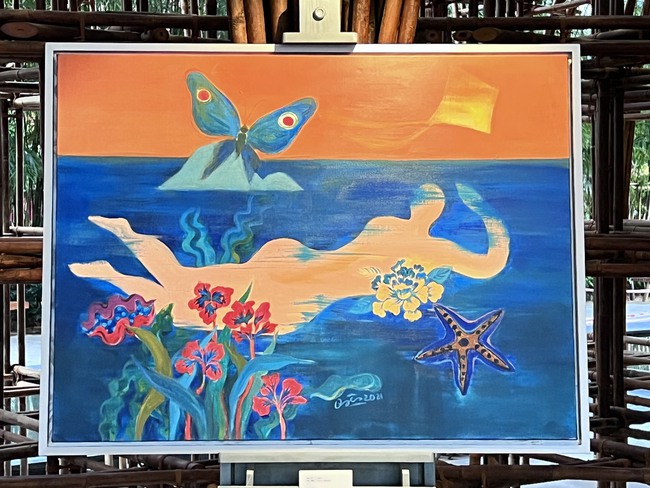 VCCA tổ chức trưng bày nghệ thuật &quot;Lễ hội Sắc màu của biển” tại Grand World Phú Quốc - Ảnh 5.