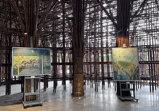 VCCA tổ chức trưng bày nghệ thuật &quot;Lễ hội Sắc màu của biển” tại Grand World Phú Quốc - Ảnh 7.