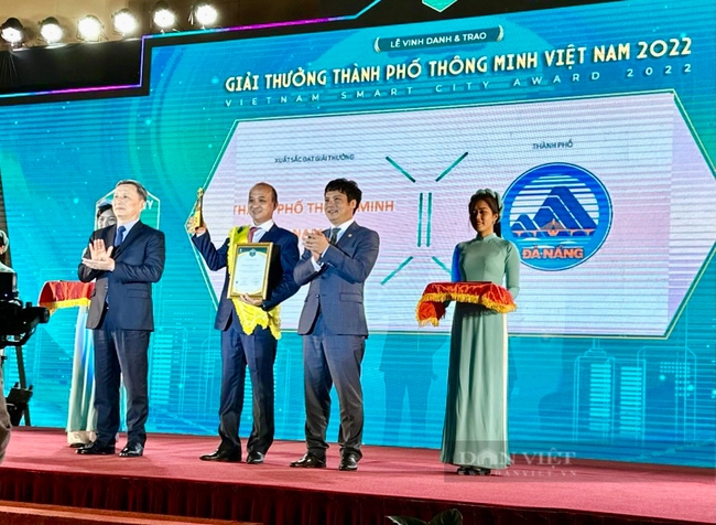 Đà Nẵng nhận giải thưởng Thành phố thông minh Việt Nam 2022 - Ảnh 1.